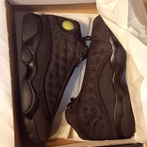 Jordan black cat size 3